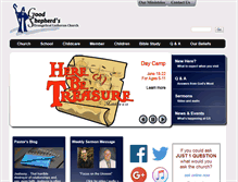 Tablet Screenshot of goodshepherds.net